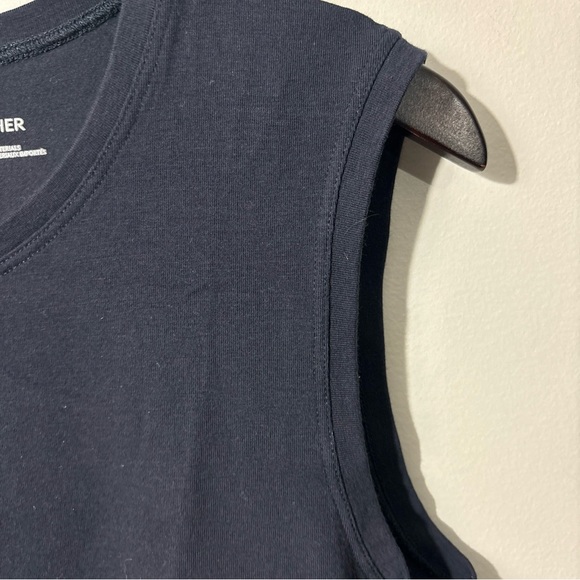 Eileen Fisher Womens Size M Navy Blue Tank Dress Round Neck Knee Length … - Picture 7 of 8